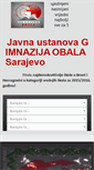 Mobile Screenshot of obala.edu.ba
